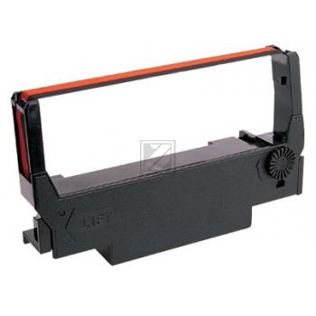 Epson Farbband Nylon schwarz/rot (C43S015245, ERC-38BR)