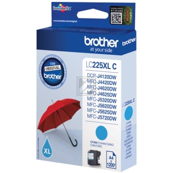 Brother Tintenpatrone cyan (LC-22EC)