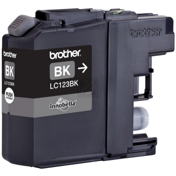 Brother Tintenpatrone schwarz (LC-123BK)