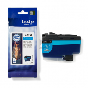 Brother Tintenpatrone cyan HC (LC-427XLC)