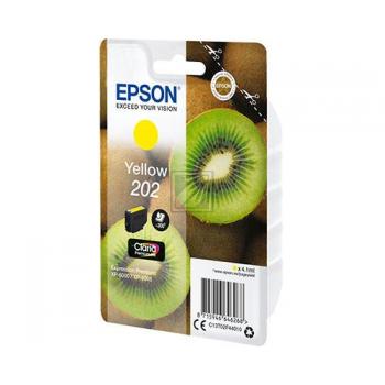Epson Tintenpatrone gelb SC (C13T02F44010, 202)