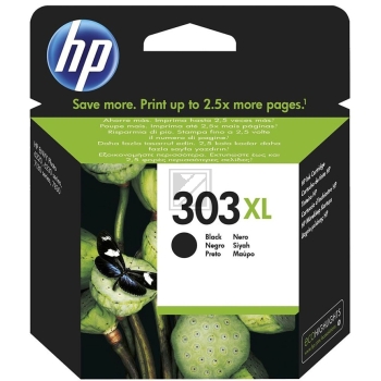 HP Tintendruckkopf schwarz HC (T6N04AE, 303XL)