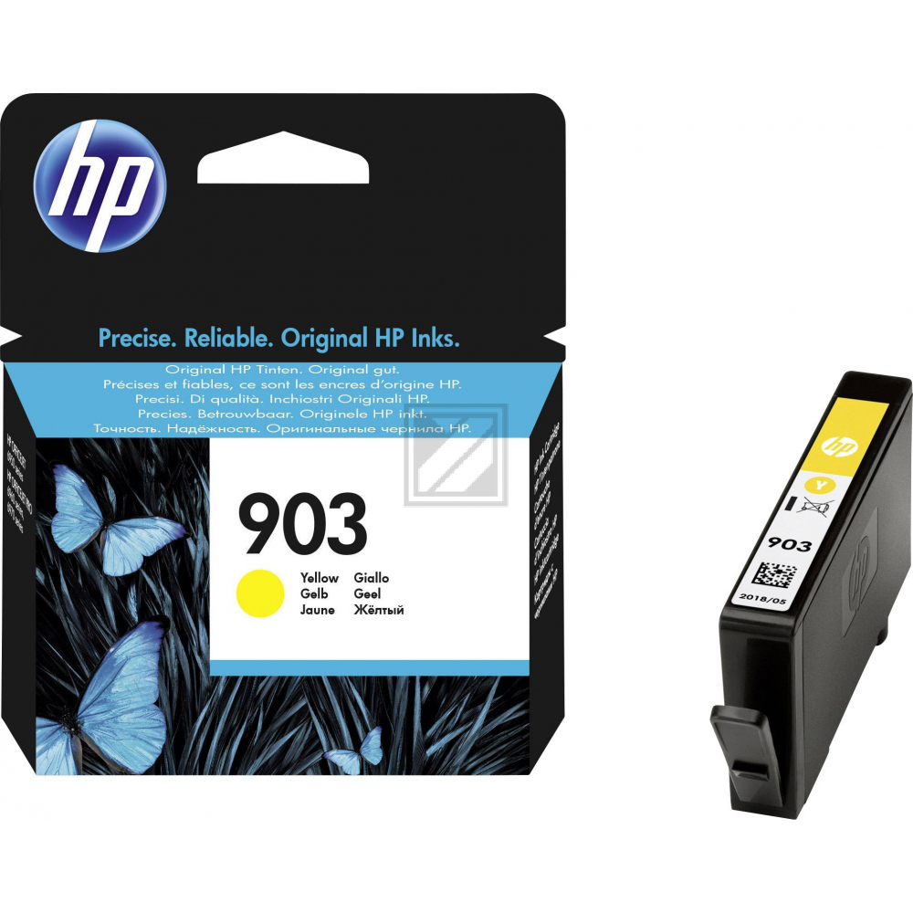 HP Tintenpatrone gelb (T6L95AE, 903)
