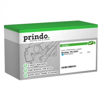 Prindo Toner-Kit (Green) cyan HC (PRTBTN325CG) ersetzt TN-325C