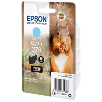 Epson Tintenpatrone cyan light (C13T37854010, 378)