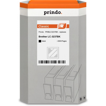 Prindo Tintenpatrone (Classic) schwarz (PRIBLC3237BK) ersetzt LC-3237BK
