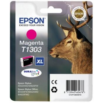 Epson Tintenpatrone magenta HC (C13T13034010, T1303)