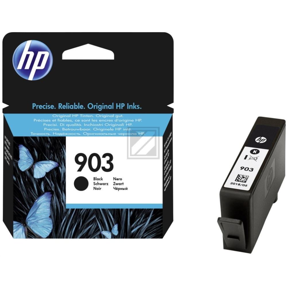 HP Tintenpatrone schwarz (T6L99AE, 903)