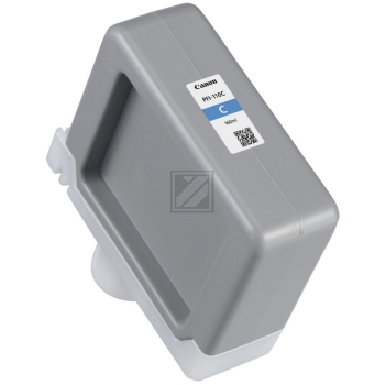 Canon Tintenpatrone cyan (2365C001, PFI-110C)
