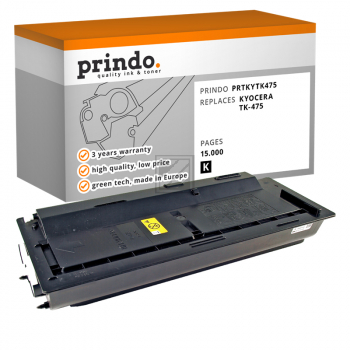 Prindo Toner-Kit schwarz (PRTKYTK475) ersetzt TK-475